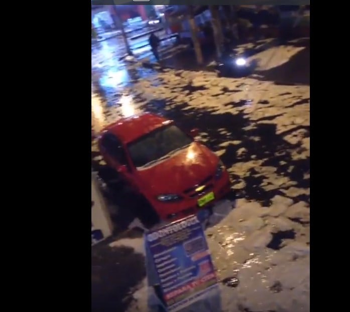 Video: La impresionante granizada que paralizó Bogotá
