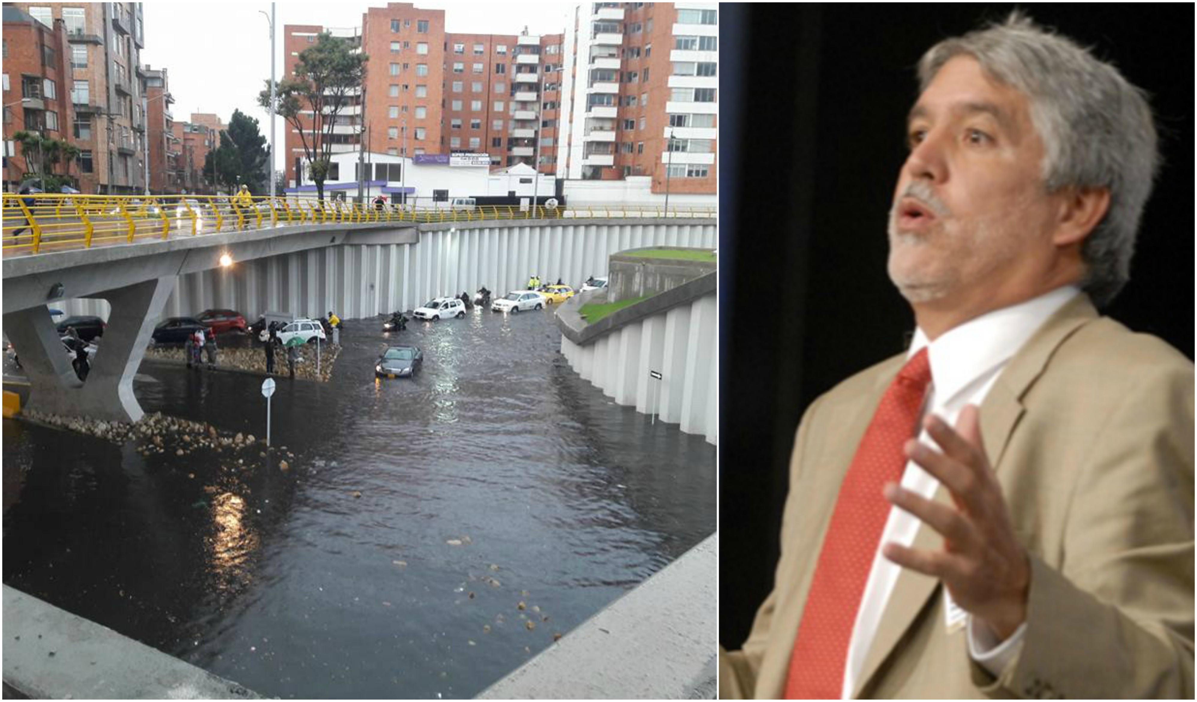 Vuelve y se inunda el deprimido de la 94