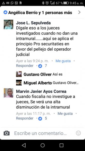  - Juez que legalizó captura del ex y actual alcalde de Santa Marta se había destapado en Facebook