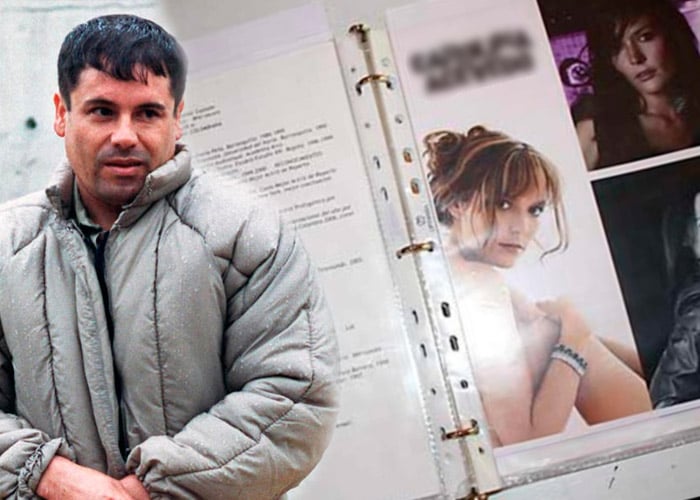 Las actrices colombianas preferidas por el Chapo Guzmán según su catálogo