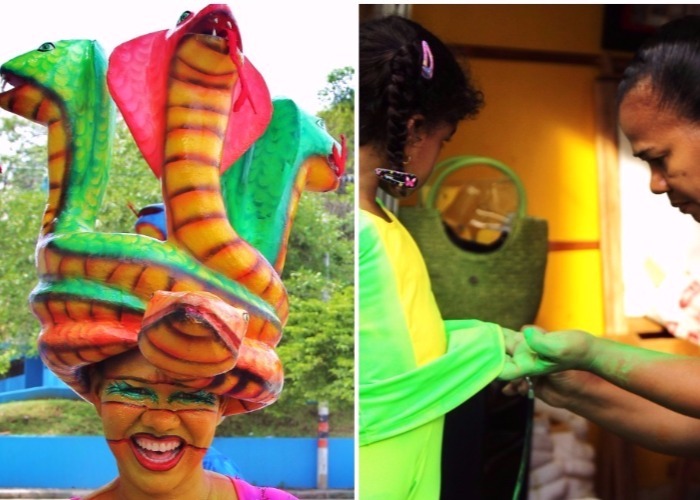 Maritza Zúñiga, el arte de hacer un disfraz