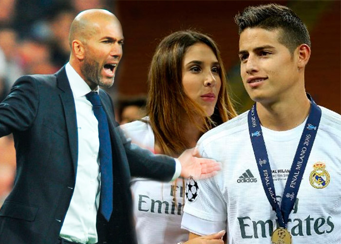 James le hace más falta a Zidane que a Daniela Ospina