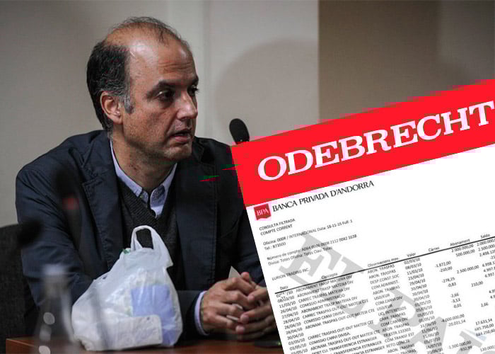 Los USD $6.5 millones de Odebrecht al ex viceministro García fueron a dar al paraíso fiscal de Andorra