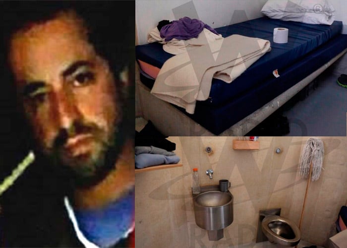 Fotos: Así es la celda de Rafael Uribe Noguera, el asesino de Yuliana Samboní