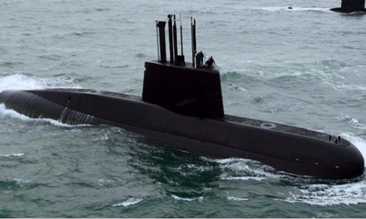 Los submarinistas....