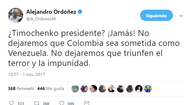  - Avalancha uribista contra Santos y Timochenko
