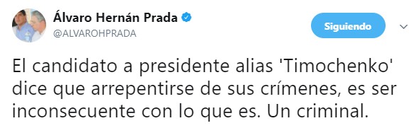  - Avalancha uribista contra Santos y Timochenko