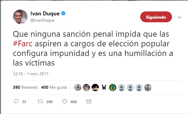  - Avalancha uribista contra Santos y Timochenko