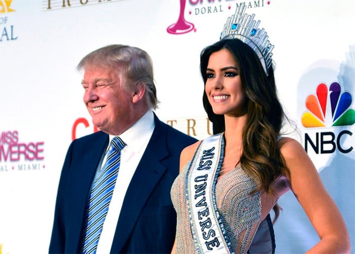 Trump se fue y Miss Universo se derrumbó