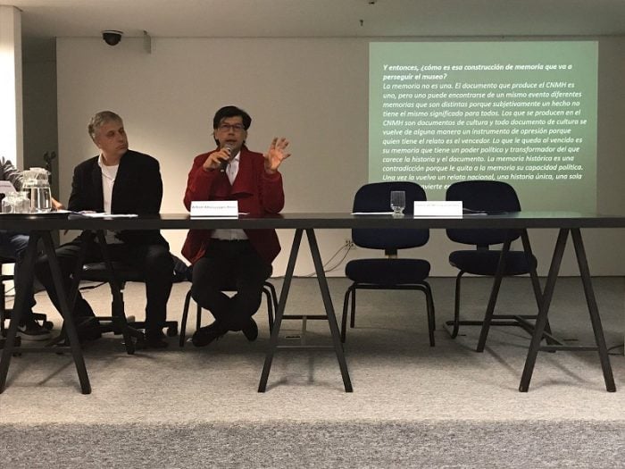 “Hay un desequilibrio enorme en la institucionalidad pública de la memoria en el país”