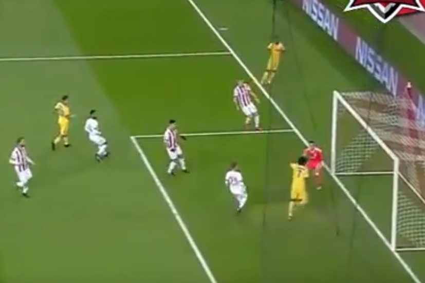 Golazo de Cuadrado en la Champions. Video