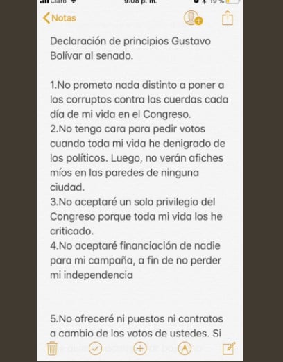  - El creador de “Sin tetas no hay paraíso” va con Petro al Senado a perseguir corruptos