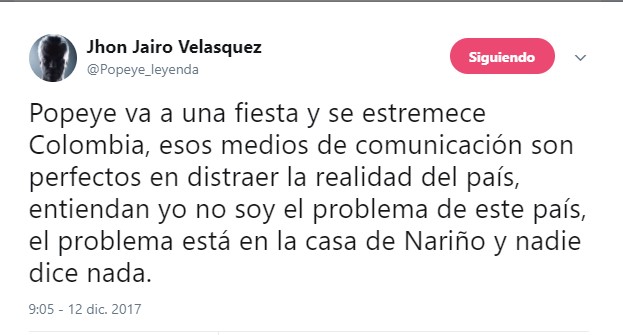 La estrategia de Popeye para hacerse la víctima - -- Las2orillas - La estrategia de Popeye para hacerse la víctima