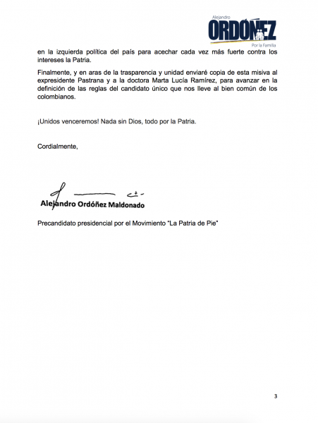 Ordoñez pica en punta: le pide a Uribe reglas para la consulta de la coalición Despierta Colombia - -- Las2orillas - Ordoñez pica en punta: le pide a Uribe reglas para la consulta de la coalición Despierta Colombia