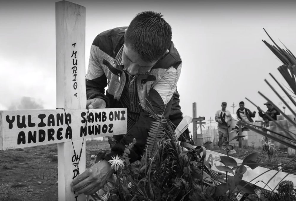 La tumba de Yuliana Samboní en su pueblo, el Tambo Cauca. Video