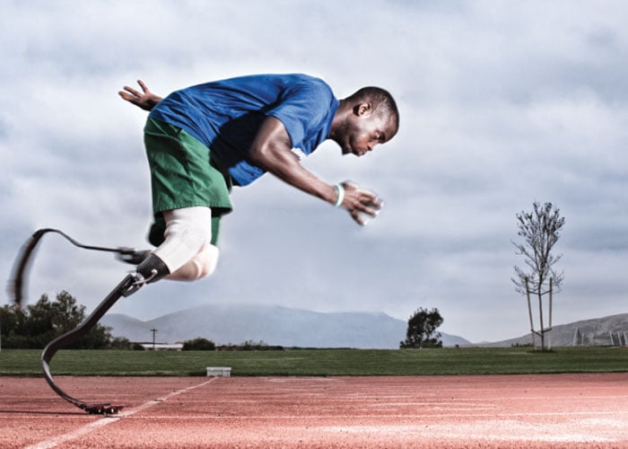 Blake Leeper, las piernas no son excusa para no ser el más rápido