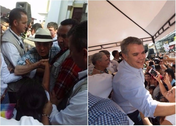 Uribe en la calle: ¿cómo hace campaña el expresidente colombiano?