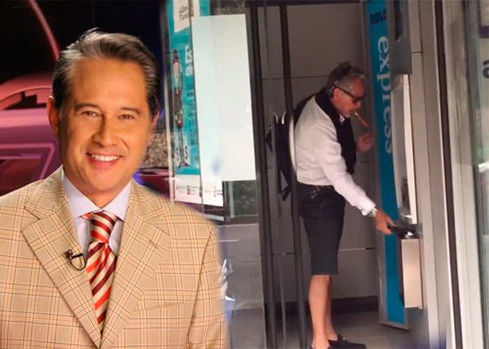 VIDEO: La grosería del periodista Manuel Teodoro en un cajero en Bogotá