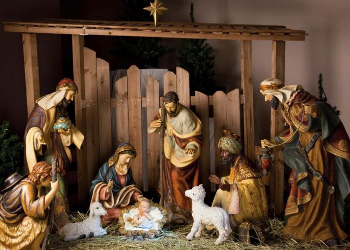 El pesebre navideño dibuja un mundo que nunca existió