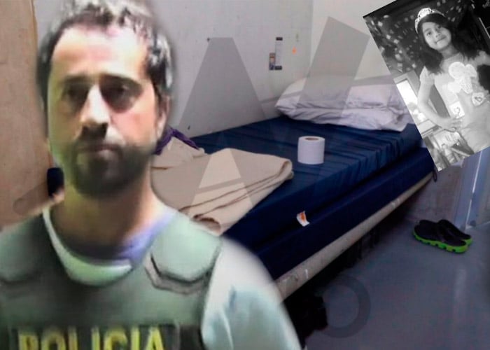 Sin sol, sin dormir y en 15 metros, Rafael Uribe Noguera pasa el primer año de los 58 años de condena