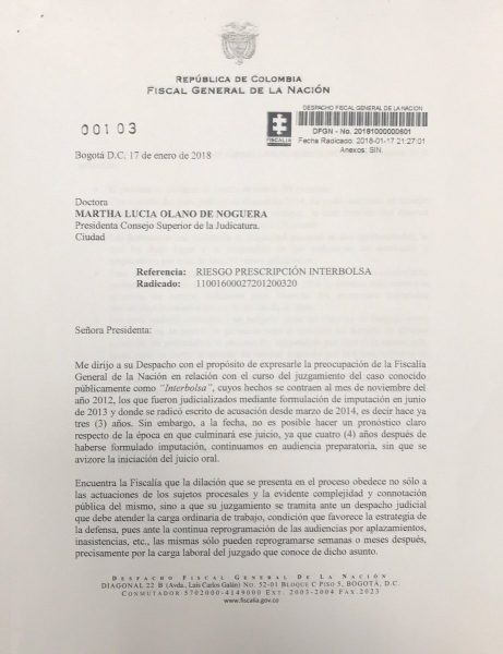  - La advertencia de Néstor H. Martínez por caso Interbolsa