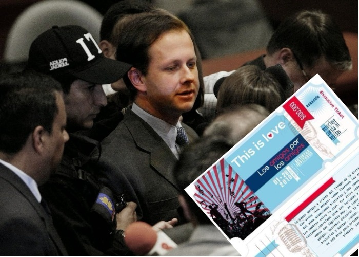 Fiesta de recolección de fondos para la defensa de Andrés Felipe Arias