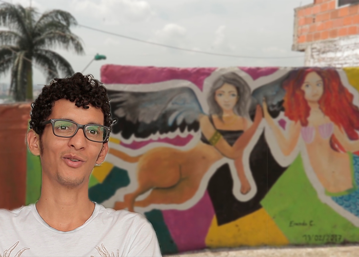 En el duro barrio Siloé de Cali las balas se volvieron grafitis: VIDEO