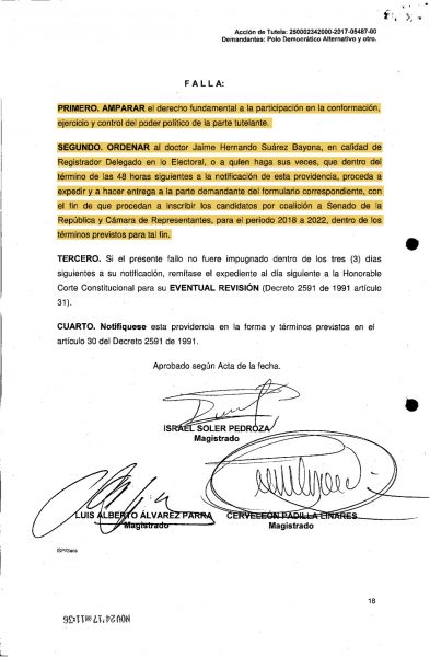  - Gustavo Petro podría quedarse sin Congreso