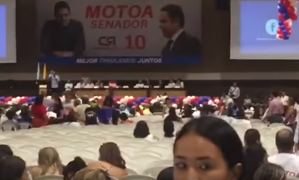 Vargas Lleras en el Valle: lleno total que se fue desgranando