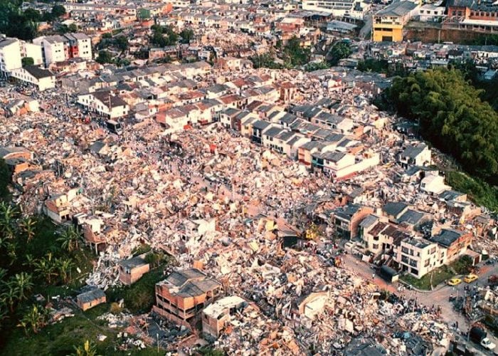 El terremoto fue en Armenia, pero reconstruyeron Pereira
