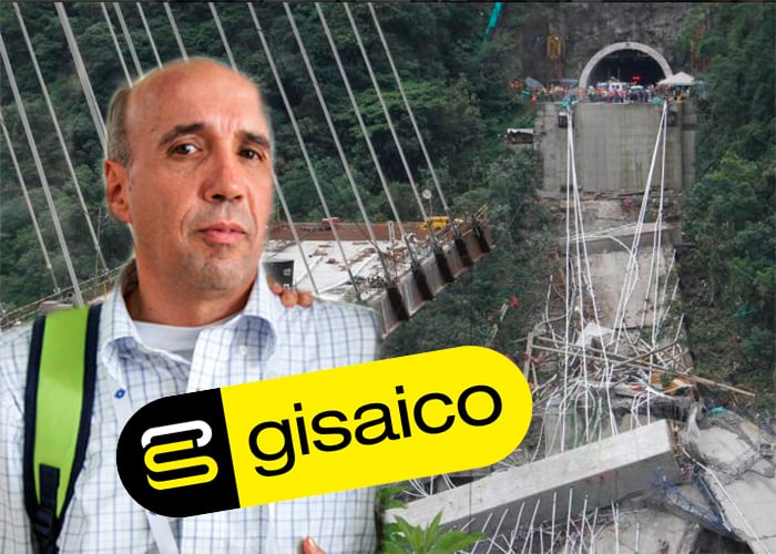 Los líos de la constructora paisa Gisaico encargada del puente que se desplomó