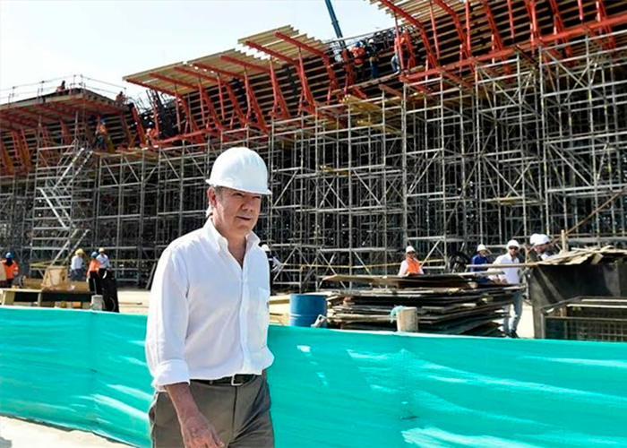 Santos no alcanzará a entregar el nuevo puente Pumarejo