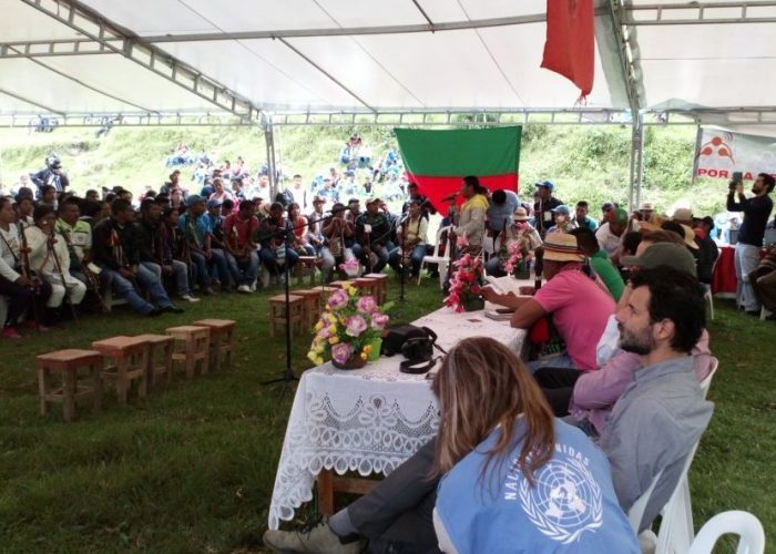 Asamblea indígena nasa ratifica fallo condenatorio contra desmovilizados de las Farc