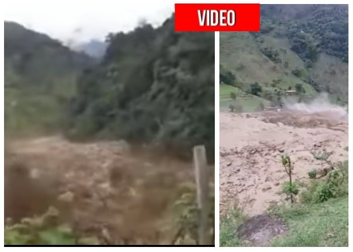 Gigantesca avalancha arrasa casas en Pensilvania, Caldas