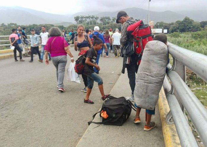 La travesía de los venezolanos por Colombia