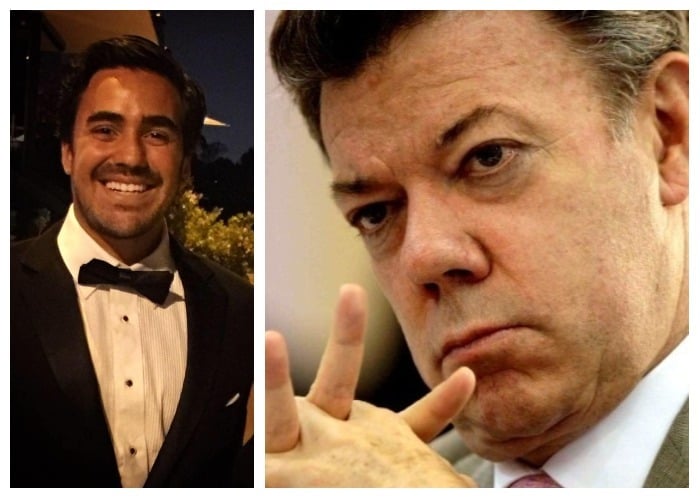 El hijo de Pacho Santos cree que los colombianos algún día quisimos a su familia