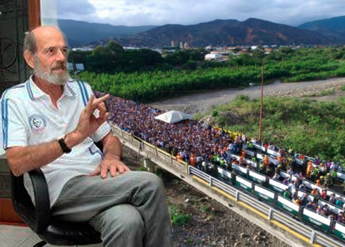 Un cura italiano, la mano amiga de los venezolanos que llegan a Cúcuta