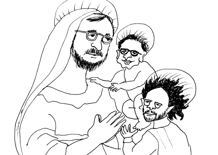 Caricatura: petrismo, la nueva religión