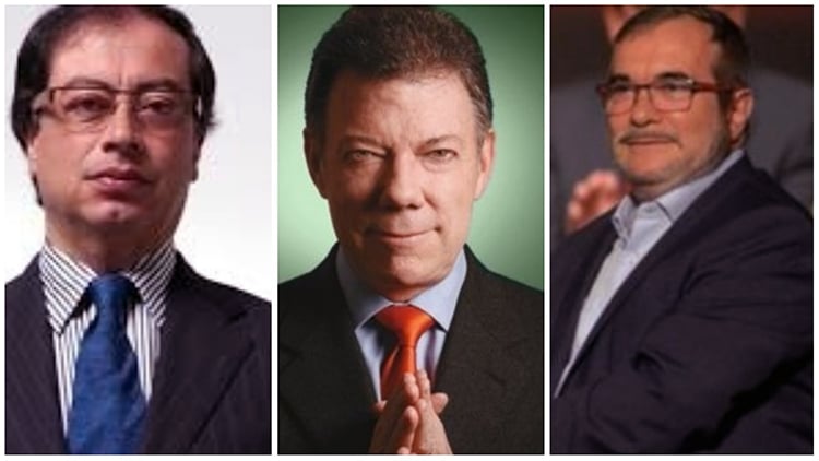 Trio letal: Santos, Farc, Petro