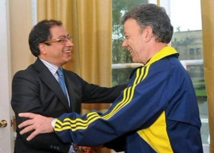 Petro es el de Santos y las Farc