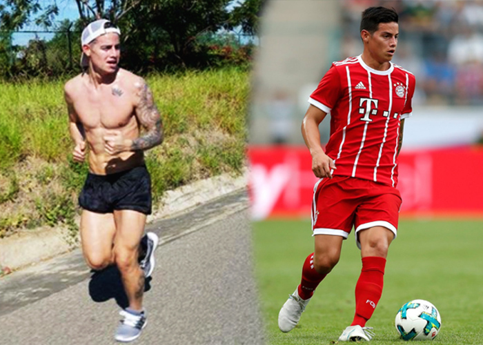 El estado físico de James que lo sacó del infierno de Zidane