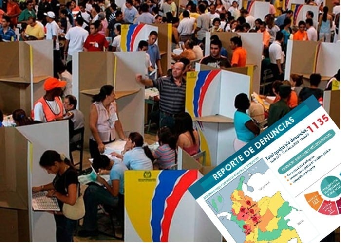 Con más de 1,000 denuncias comienzan las votaciones en Colombia
