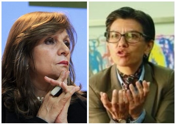 Claudia López se despacha contra Ángela María Robledo