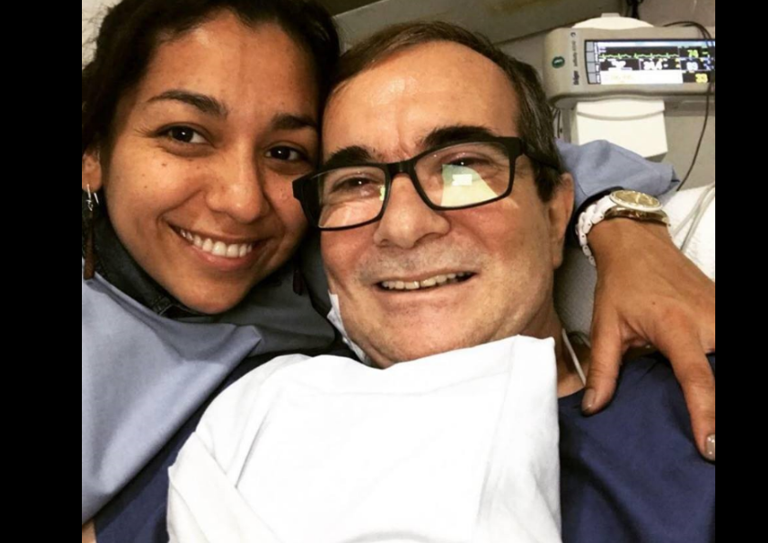 Primera imagen de Timochenko, en recuperación