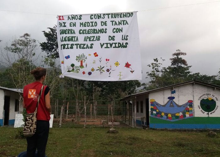 Comunidad de Paz de San José de Apartadó, 21 años defendiendo la vida y el territorio