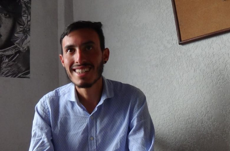 Germán Hernández, un joven antipeñalosista con los ‘Decentes’