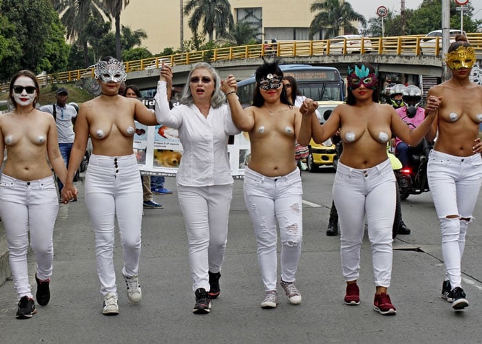 En Cali, las mujeres pusieron el pecho por la vida y por la salud