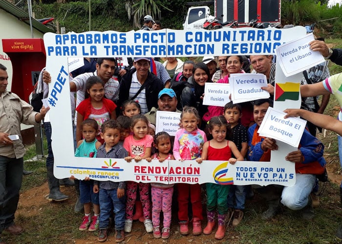 Avanza el programa de desarrollo con enfoque territorial en el Tolima