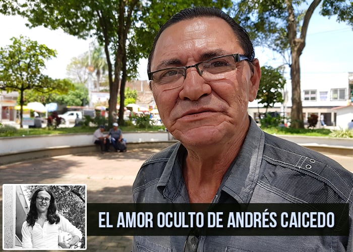 La vida de Andrés Caicedo junto a su amor oculto Guillermo Lemos