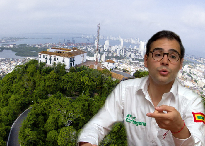 Listo el teleférico de la Popa pero a espaldas de la gente